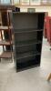 BLACK BOOKSHELF