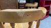 (2) BAR HEIGHT WOODEN SWIVEL STOOLS - 6