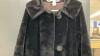 SHORT BLACK NORSEAL FAUX FUR COAT - 2