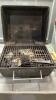 TABLE TOP PROPANE BBQ W/ BAG CERAMIC BRIQUETTES - 2