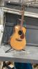 YAMAHA ACOUSTIC GUITAR W/STAND