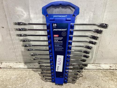 MASTERCRAFT COMBINATION WRENCH SET 14PCS - SAE