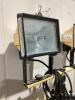 DOUBLE PORTABLE WORKLIGHT TRI-POD STAND - 3