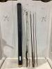 (2) FISHING RODS W/ CASE