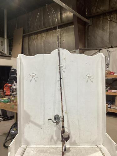 (2) FISHING RODS BUNDLED