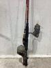 (2) FISHING RODS BUNDLED - 7