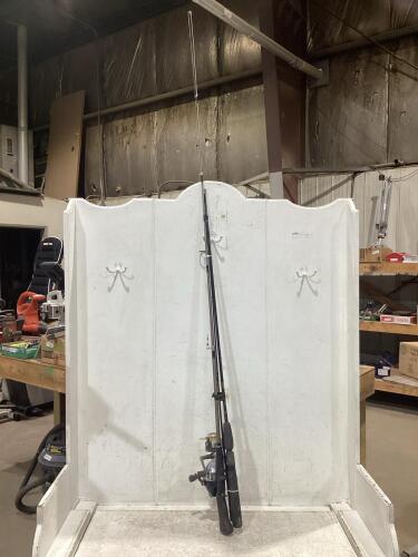 (2) FISHING RODS BUNDLED