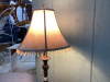 STAND LAMP W/FRINGED SHADE - 2