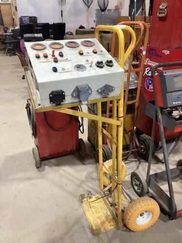 2-WHEEL DOLLY W/ CUSTOM CONTROL PANEL