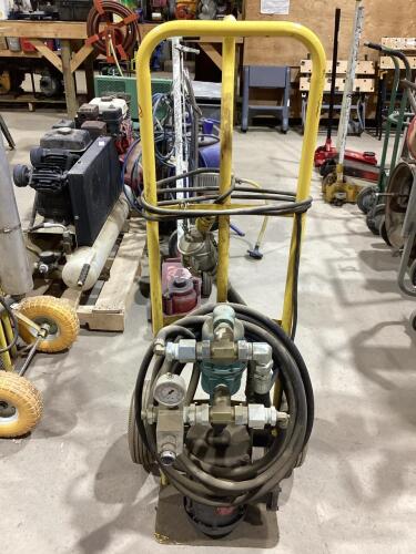 2-WHEEL DOLLY W/ MISCELLANEOUS
