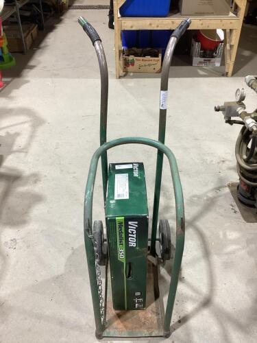 (2) WHEEL DOLLY W/ OXY ACETYLENE HOSE