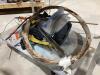 4-WHEEL STEEL SNARE BENCH CART W/ MISCELLANEOUS CONTENT - 9