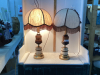 (2) TABLE LAMPS W/FRINGED SHADES