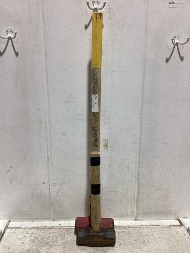 (2) SLEDGE HAMMERS BUNDLED - 10LB & MISC