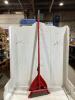 (2) BROOMSTICKS W/ (1) DUST-PAN