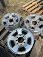 3. 8 bolt aluminum rims