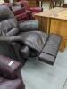 Dark Brown Recliner - 3