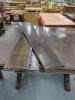 Wide Dining Table - 6