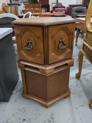 2 Hexagon Side Tables