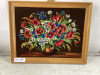 NEEDLEPOINT FLOWER PICTURE