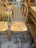 2 Wooden Side Chairs - 2