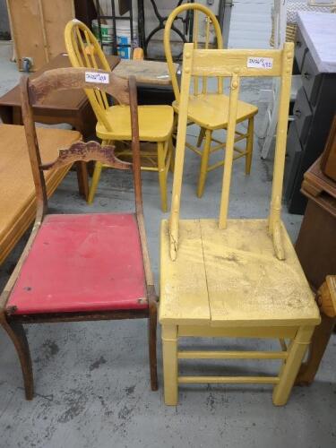 2 Pcs. Novelty Chairs