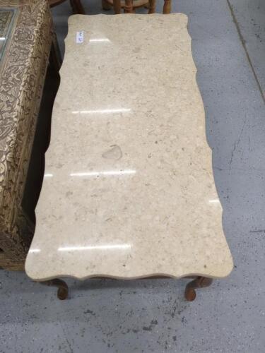 Granite-top Coffee Table