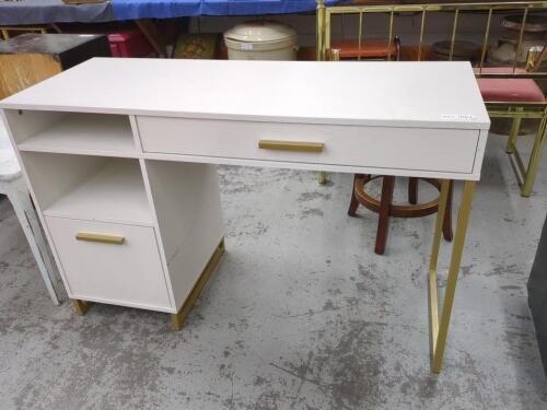 Ivory Coloured Desk