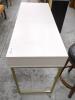 Ivory Coloured Desk - 2