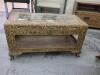 Wooden Carved Storage Table
