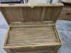 Wooden Carved Storage Table - 4