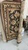 ANSLEY CHOCOLATE/CREAM AREA RUG - FLORAL PATTERN