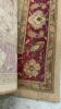 LARGE CROSSROADS AREA RUG - BURGUNDY/CREAM TONES - 2