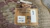 LARGE CROSSROADS AREA RUG - BURGUNDY/CREAM TONES - 3