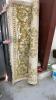 LARGE AREA RUG - CREAM W/ GREEN NOTES