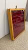 WOOD FRAME DISLAY CASE - 2