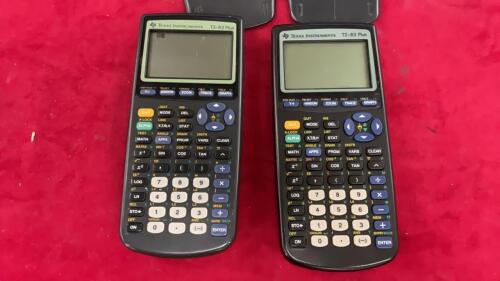 (2) TI-83 PLUS TEXAS INSTRUMENTS