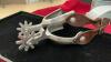 ALUMINUM SPURS W/ LEATHER STRAPS - 2