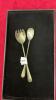 (2) SILVER SERVING SPOONS