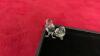 (2) SMALL CRYSTAL BIRDS - UNKNOWN IF SWAROVSKI (NO MARKINGS)