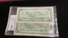 (2) CANADA 1954 $1 BILLS - 2