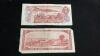 (2) CANADA. $2 BILLS - 1954 & 1974 - 2