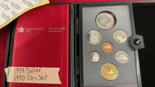 1990 CANADA COIN SET - W/ A 1979 REPLACEMENT DOLLAR