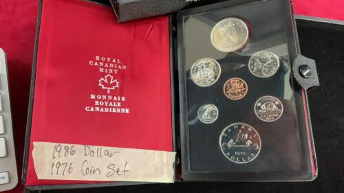 1976 CANADA COIN SET W/ 1986 REPLACEMENT DOLLAR