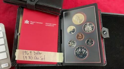 1980 CANADA COIN SET W/ 1969 REPLACEMENT DOLLAR
