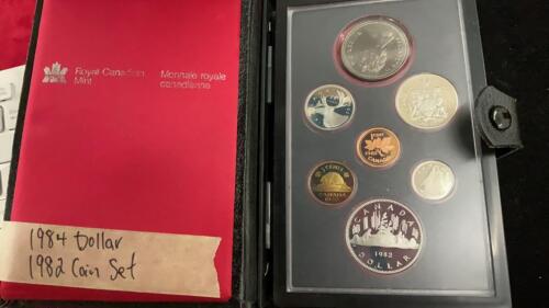 1982 CANADA COIN SET W/ REPLACEMENT 1984 DOLLAR