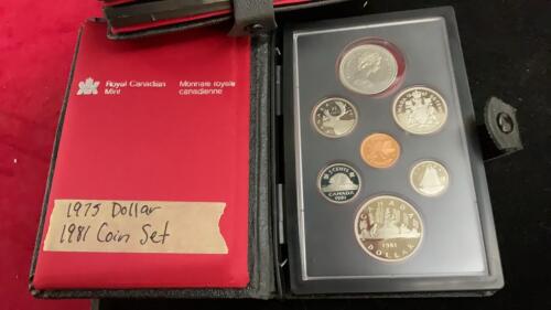 1981 CANADA COIN SET W/ 1975 REPLACEMENT DOLLAR