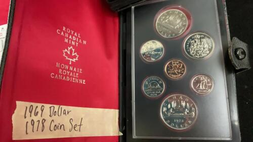 1978 CANADA COIN SET W/ REPLACEMENT 1969 DOLLAR
