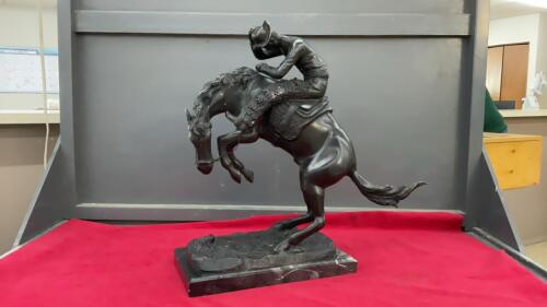 " THE SNAKE " REMINGTON REPRODUCTION STATUE