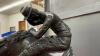 " THE SNAKE " REMINGTON REPRODUCTION STATUE - 7
